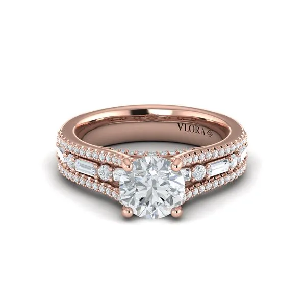 Crowned Engagement Ring Image 2 James & Williams Jewelers Berwyn, IL