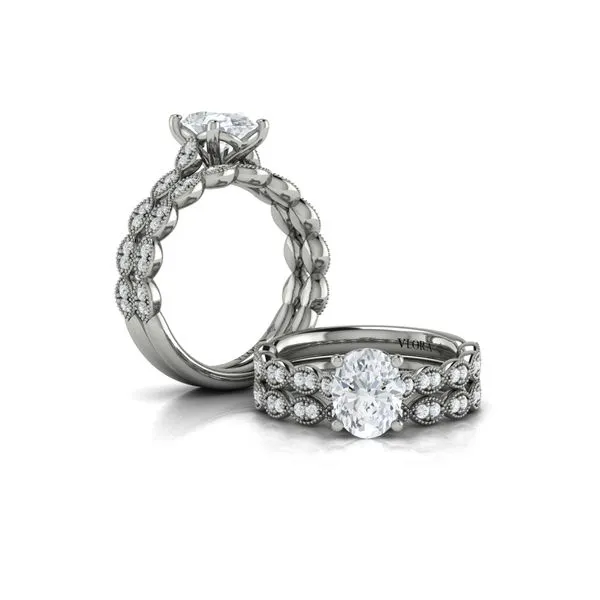 Unity Oval Engagement Ring Image 4 James & Williams Jewelers Berwyn, IL