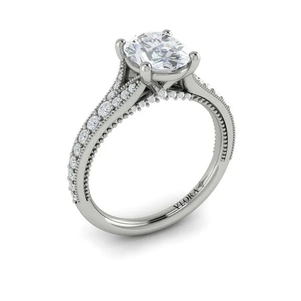 Grace Oval Engagement Ring James & Williams Jewelers Berwyn, IL