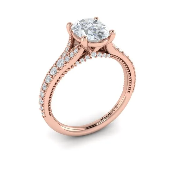 Grace Oval Engagement Ring James & Williams Jewelers Berwyn, IL