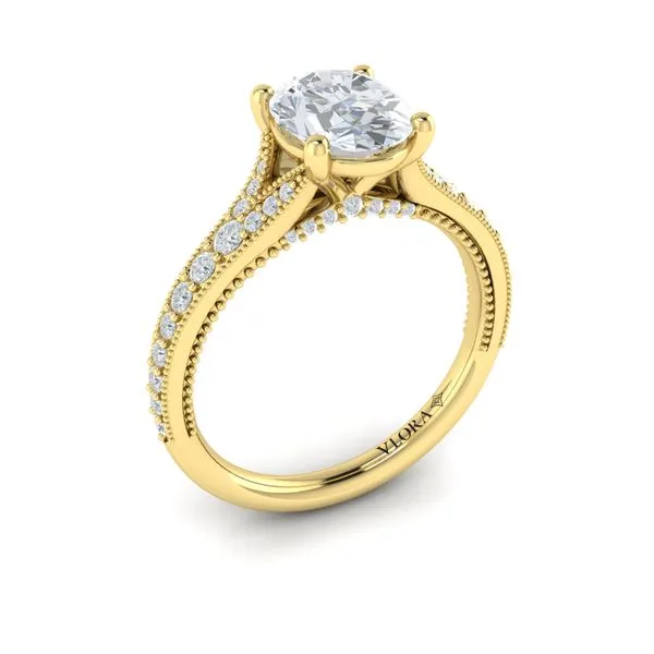 Grace Oval Engagement Ring James & Williams Jewelers Berwyn, IL