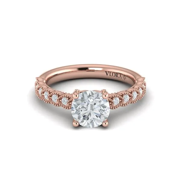 Modern Vintage Engagement Ring Image 2 James & Williams Jewelers Berwyn, IL