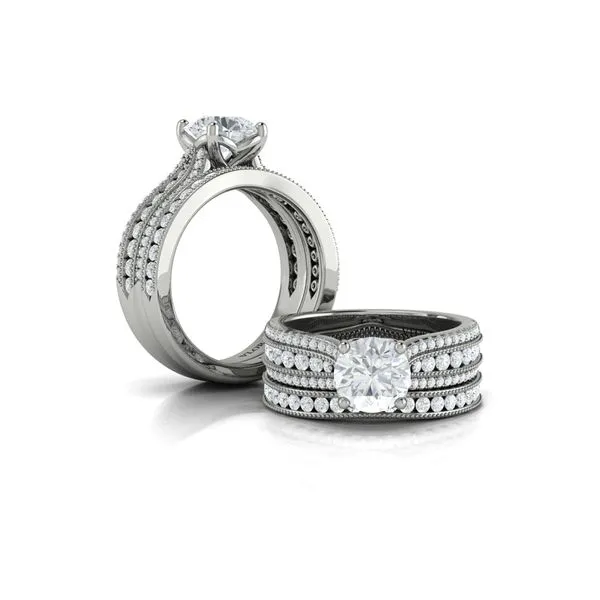 Timeless Vows Engagement Ring Image 4 James & Williams Jewelers Berwyn, IL