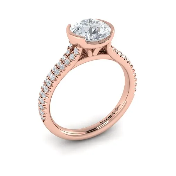 Classic Clutch Engagement Ring James & Williams Jewelers Berwyn, IL