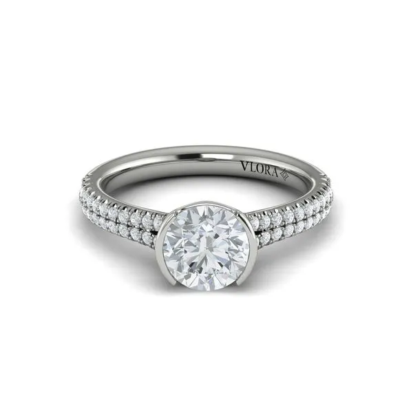 Classic Clutch Engagement Ring Image 2 James & Williams Jewelers Berwyn, IL