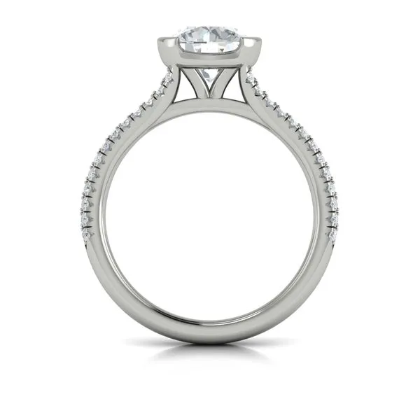 Classic Clutch Engagement Ring Image 3 James & Williams Jewelers Berwyn, IL