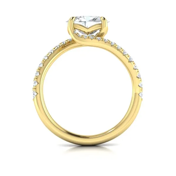 Celestial Engagement Ring Image 3 James & Williams Jewelers Berwyn, IL