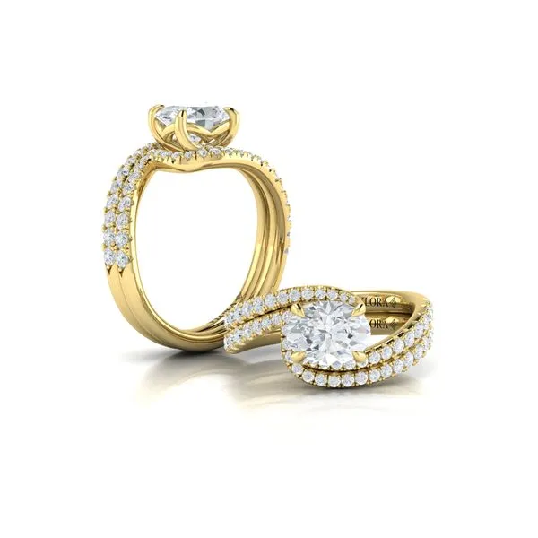 Celestial Engagement Ring Image 4 James & Williams Jewelers Berwyn, IL