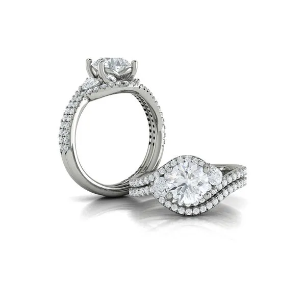 Embrace Oval Engagement Ring Image 4 James & Williams Jewelers Berwyn, IL