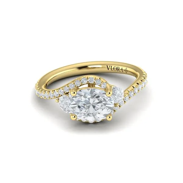 Embrace Oval Engagement Ring Image 2 James & Williams Jewelers Berwyn, IL