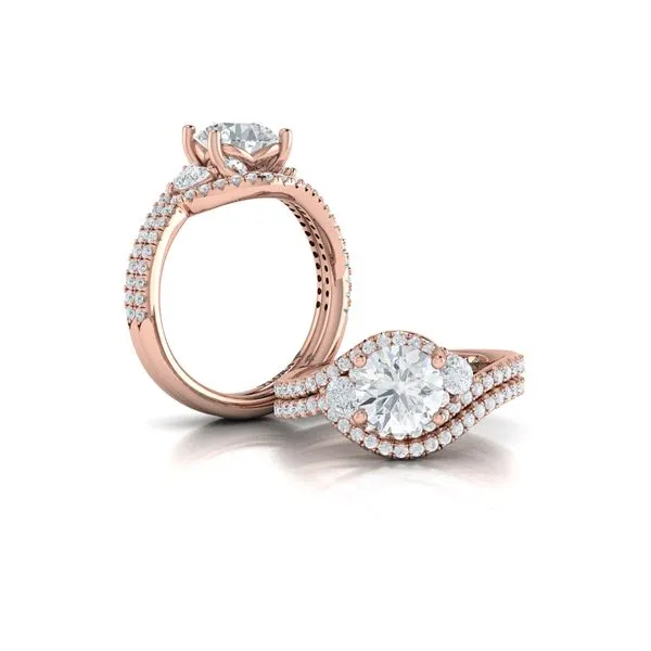 Embrace Oval Engagement Ring Image 4 James & Williams Jewelers Berwyn, IL