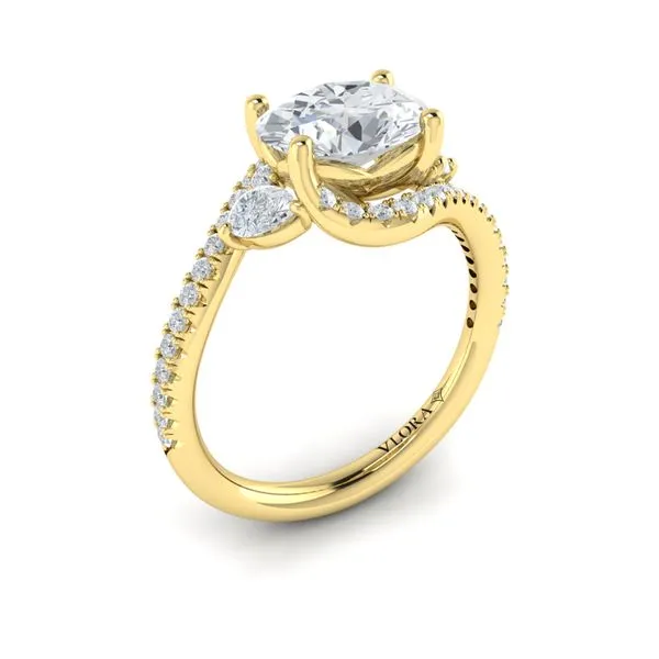Embrace Oval Engagement Ring James & Williams Jewelers Berwyn, IL