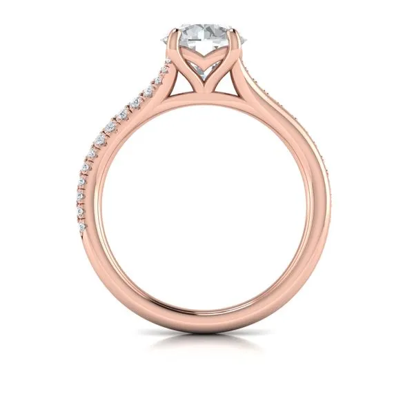 Reflection Engagement Ring Image 3 James & Williams Jewelers Berwyn, IL