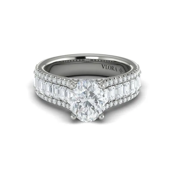 Opulence Oval Engagement Ring Image 2 James & Williams Jewelers Berwyn, IL