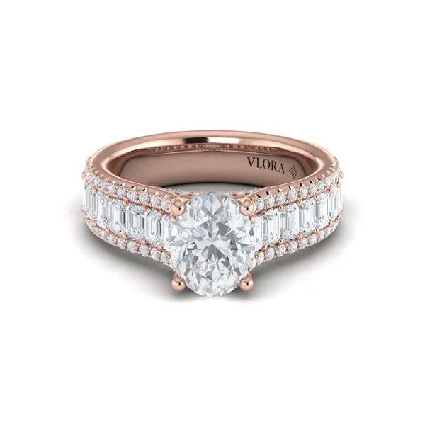 Opulence Oval Engagement Ring Image 2 James & Williams Jewelers Berwyn, IL