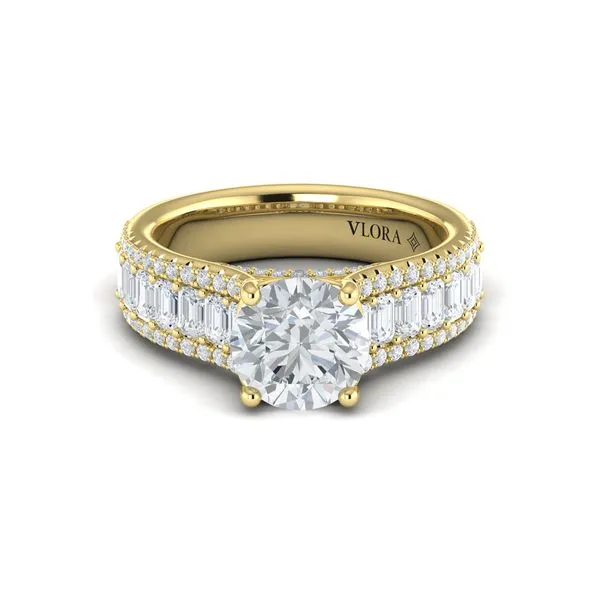 Opulence Oval Engagement Ring Image 2 Mitchell's Jewelry Norman, OK