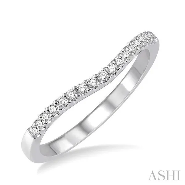1/6 Ctw Round Diamond Wedding Band for Her in 14K White Gold Hart's Jewelers Grants Pass, OR