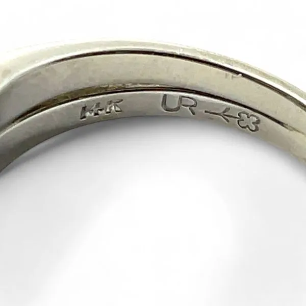 White Gold 1/3ctw Diamond VS2 G-H Wedding Ring Set Size 7