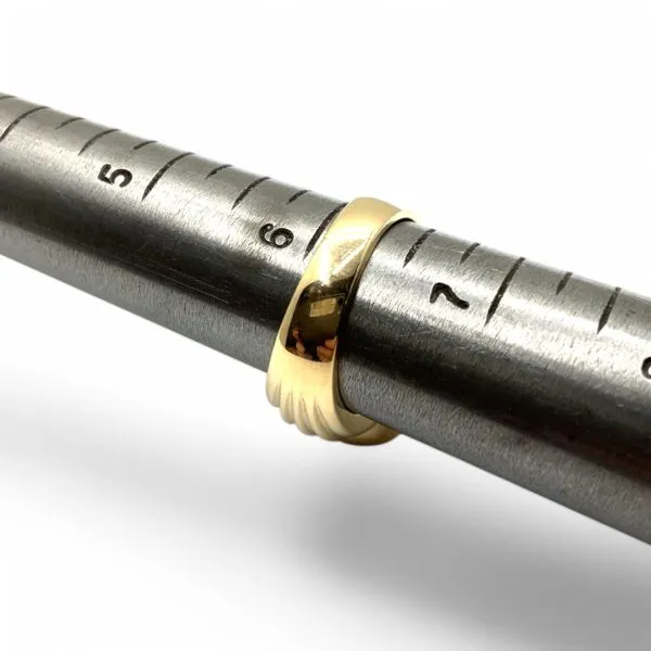 14k Yellow Gold Oval-Shaped Citrine Fashion Ring Size 6.25