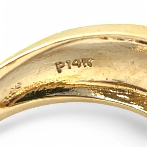 14k Yellow Gold Garnet, Amethyst, Topaz, Peridot, and Citrine Ring