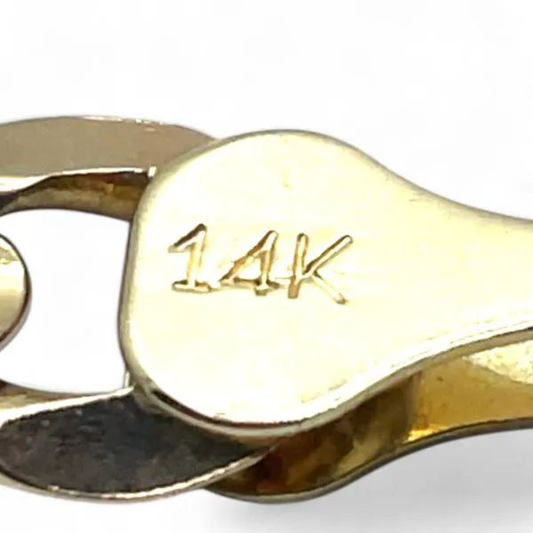 14k Yellow Gold 7.0mm Figaro Link Chain with Lobster Clasp 20in