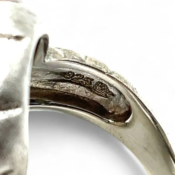 Sterling Silver Multi-Colored Cubic Zirconia Ring Size 6