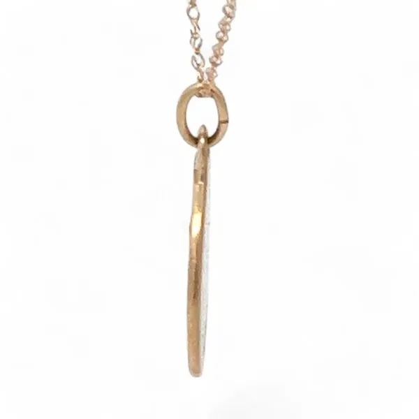 Creed 14k Yellow Gold Saint Jude Pray for Us Pendant with Chain