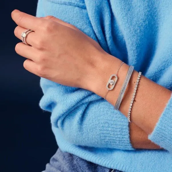 Sif Jakobs Felline Concavo Bangle Cuff Bracelet