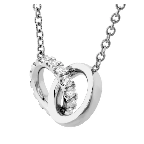 Hearts on Fire Classic Interlocking Pendant Image 2 The Diamond Center Claremont, CA