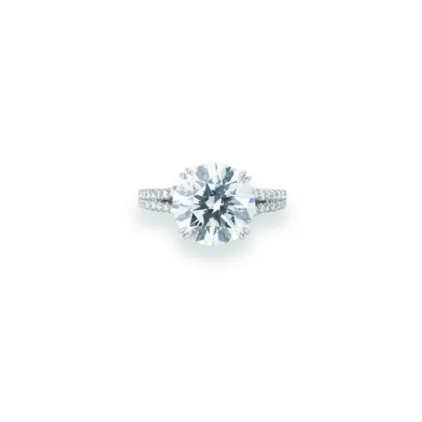 Double diamond row engagement ring Mystique Jewelers Alexandria, VA