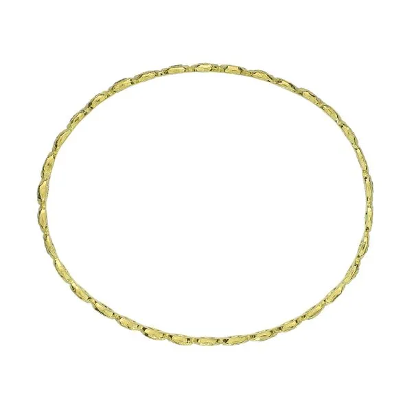 Ippolita 18K Yellow Gold 10.20ctw Peridot Gelato Bangle Image 3 Purple Creek Holly Springs, NC