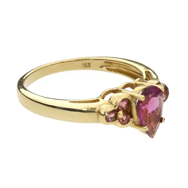 14K Yellow Gold 2.55ctw Rhodolite Garnet Ring Image 4 Purple Creek Holly Springs, NC