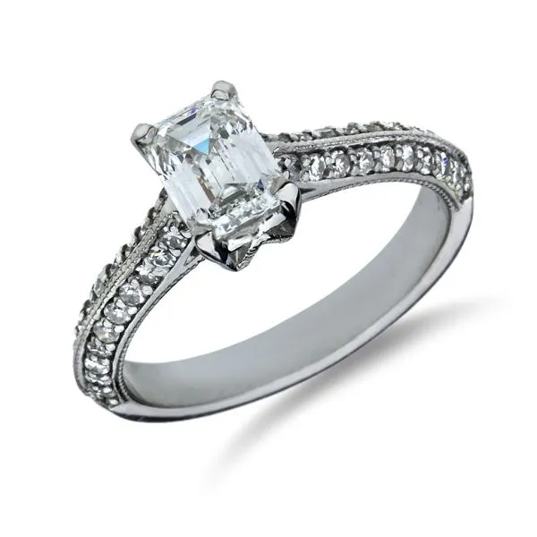 Purple Creek Custom Platinum 1.67ctw Natural Diamond Engagement Ring Purple Creek Holly Springs, NC