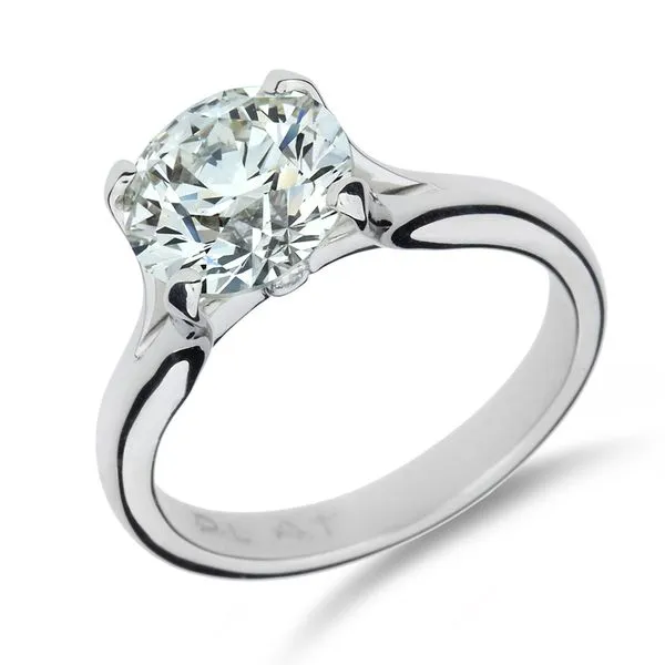 Purple Creek Custom Platinum 2.36ctw Natural Diamond Engagement Ring Purple Creek Holly Springs, NC