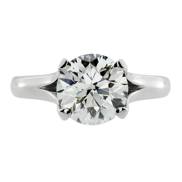 Purple Creek Custom Platinum 2.36ctw Natural Diamond Engagement Ring Image 3 Purple Creek Holly Springs, NC