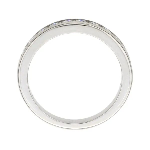 Tiffany & Co. 950 Platinum .44ctw Natural Diamond Wedding Band Image 5 Purple Creek Holly Springs, NC