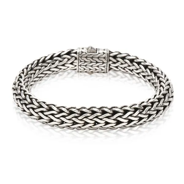 John Hardy 6 3/4" Sterling Silver Classic Chain Bracelet Purple Creek Holly Springs, NC