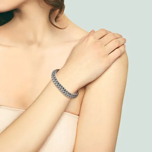 John Hardy 6 3/4" Sterling Silver Classic Chain Bracelet Image 2 Purple Creek Holly Springs, NC