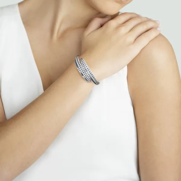 David Andersen Vintage Viking Saga 7 7/8" Sterling Bangle Bracelet Image 3 Purple Creek Holly Springs, NC