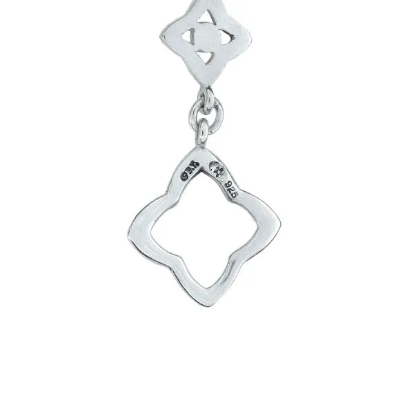 David Yurman Sterling Silver .45ctw Diamond 7 1/4" Quatrefoil Bracelet Image 4 Purple Creek Holly Springs, NC