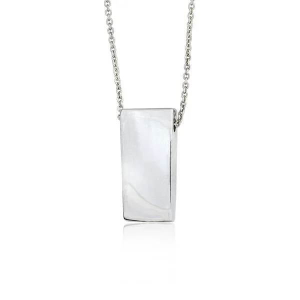 Tiffany & Co Frank Gehry Torque Pendant Sterling Silver 22" Cable Necklace Purple Creek Holly Springs, NC