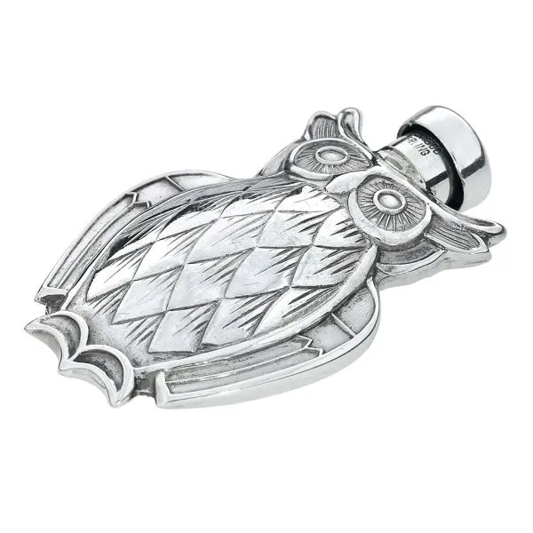 Tiffany & Co. Vintage Sterling Silver Owl Perfume Bottle with Wand Image 3 Purple Creek Holly Springs, NC