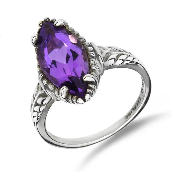 Kabana Sterling Silver 4.25ct Amethyst Ring Purple Creek Holly Springs, NC