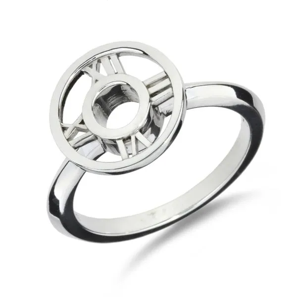 Tiffany & Co. Sterling Silver Circular Atlas Ring Purple Creek Holly Springs, NC