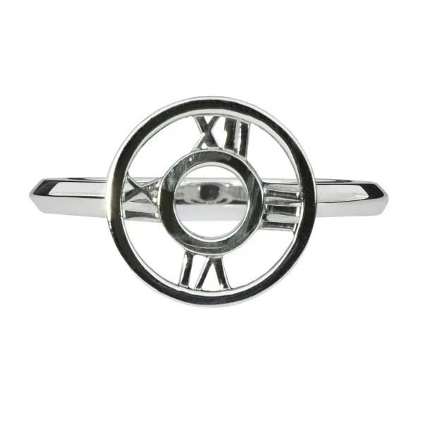 Tiffany & Co. Sterling Silver Circular Atlas Ring Image 3 Purple Creek Holly Springs, NC