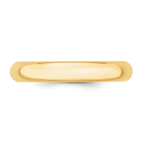 18K Yellow Gold 4mm Comfort Fit Half Round Band - Size 13.5 Image 2 Quantum Qarat  Phoenix, AZ