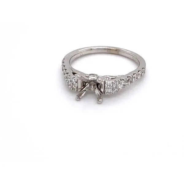 Tapered Diamond Engagement Ring  Sanders Jewelers Gainesville, FL