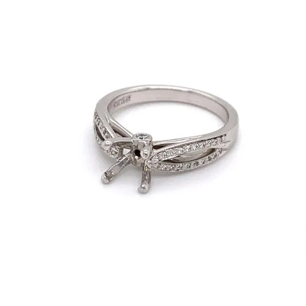 Ribbon Shank Engagement Ring  Sanders Jewelers Gainesville, FL