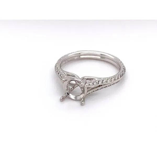 Split Shank Diamond Engagement Ring Sanders Jewelers Gainesville, FL