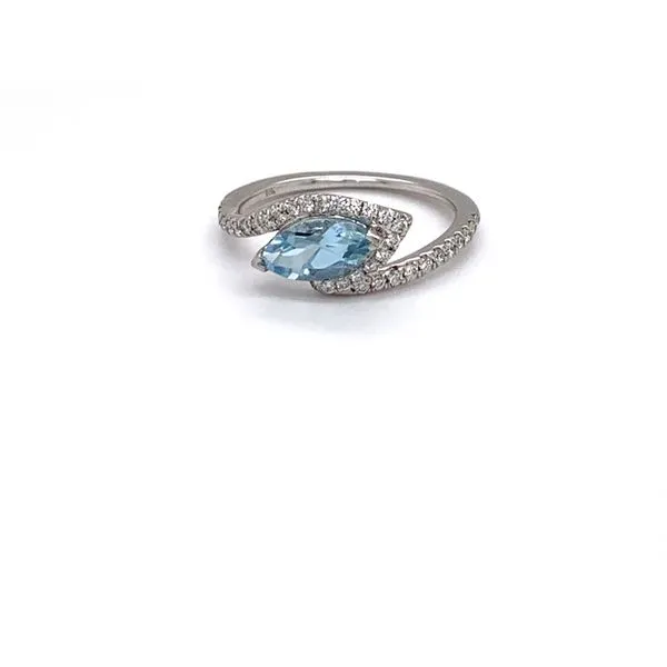 Aquamarine Ring Sanders Jewelers Gainesville, FL